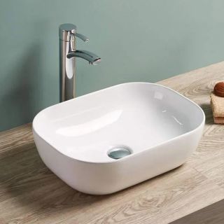 Раковина чаша Velvex 7440C, белый